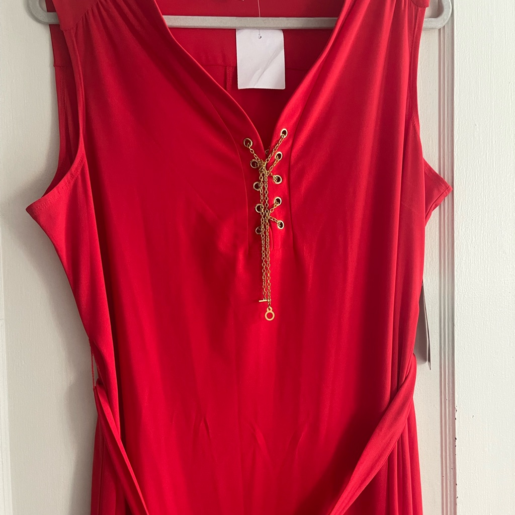 Hot Red Maxi Dress